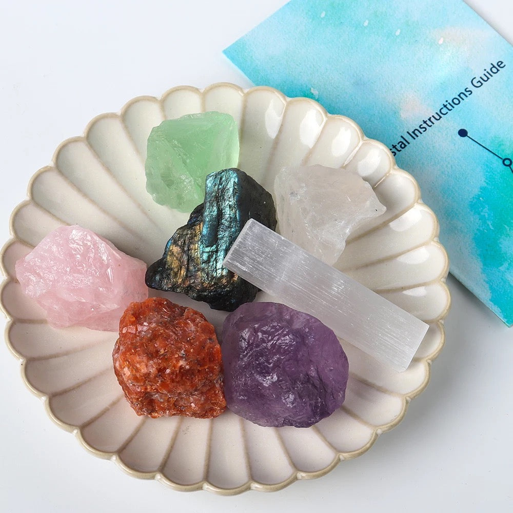 Zodiac Natural Crystal Box Set- Cancer