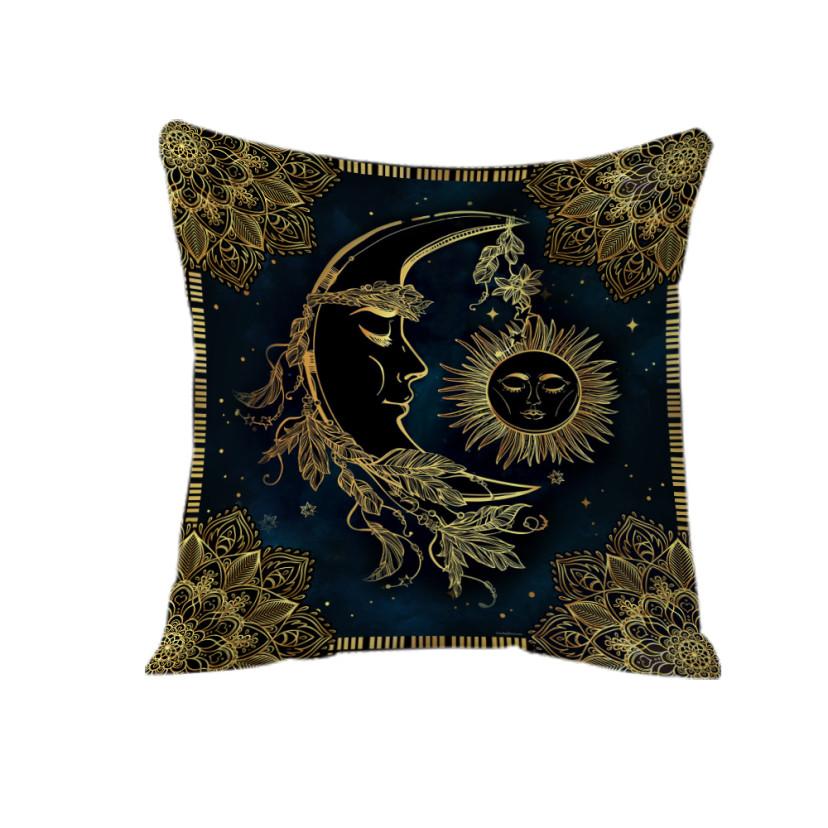 Celestial Sun & Moon Cushion Cover Set