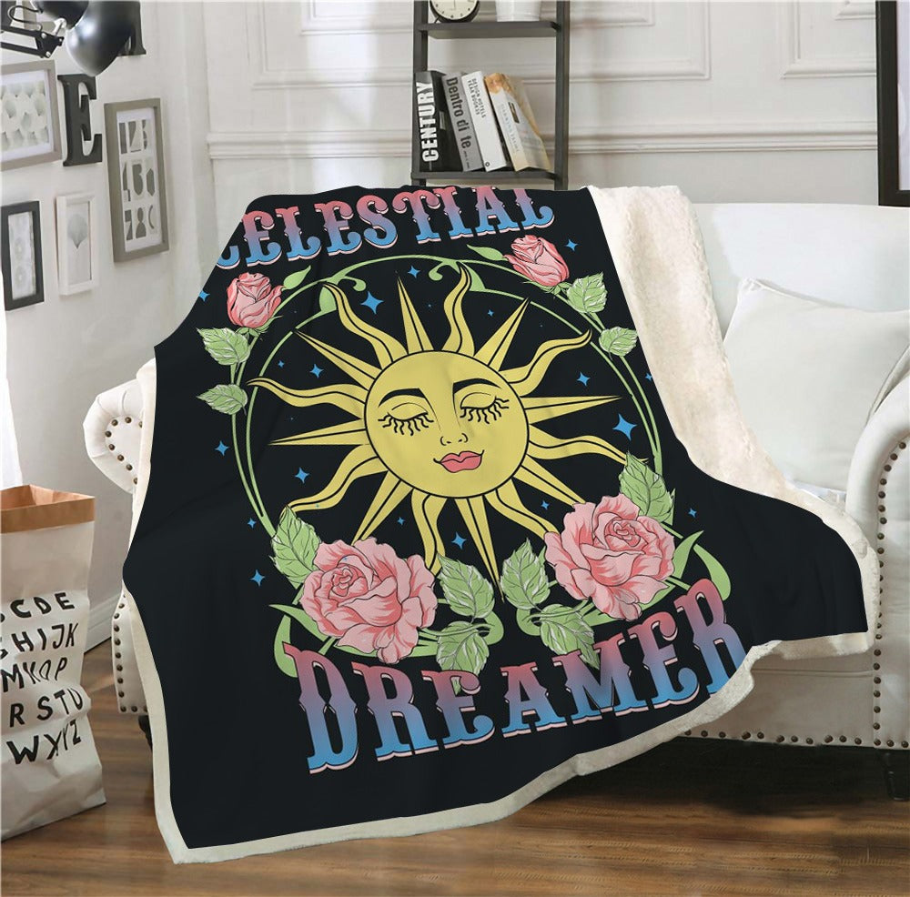 Celestial Dreamer  Cashmere Blanket