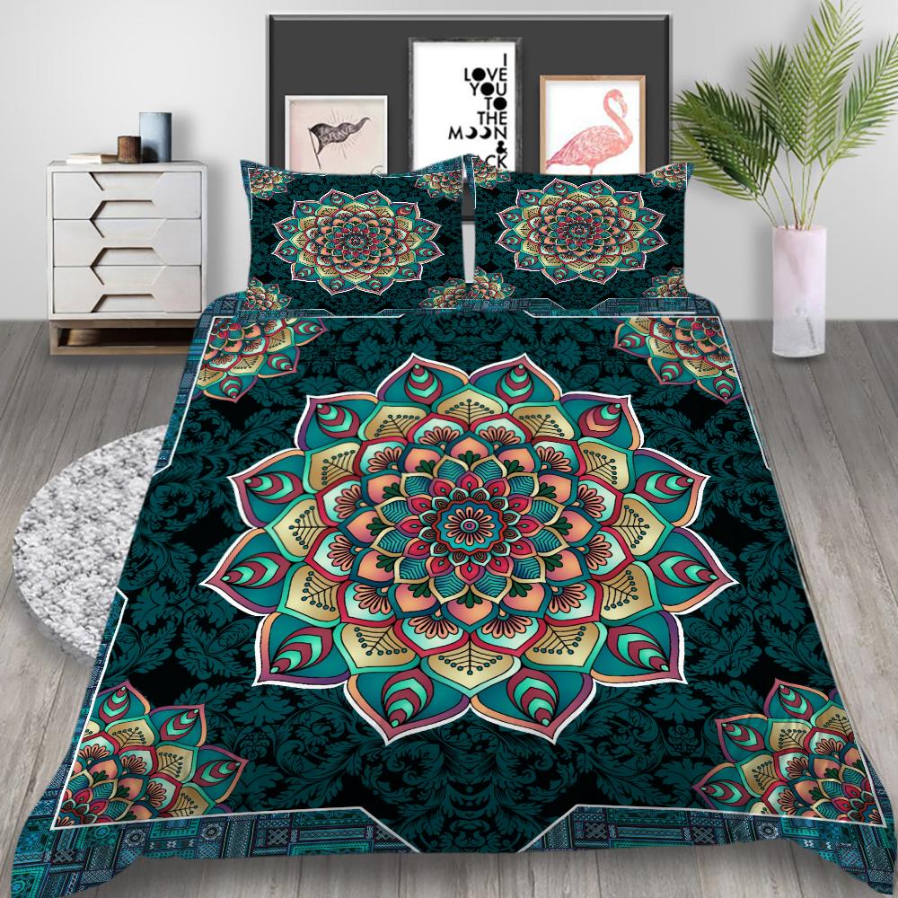 Aztec Mandala Quilt Set