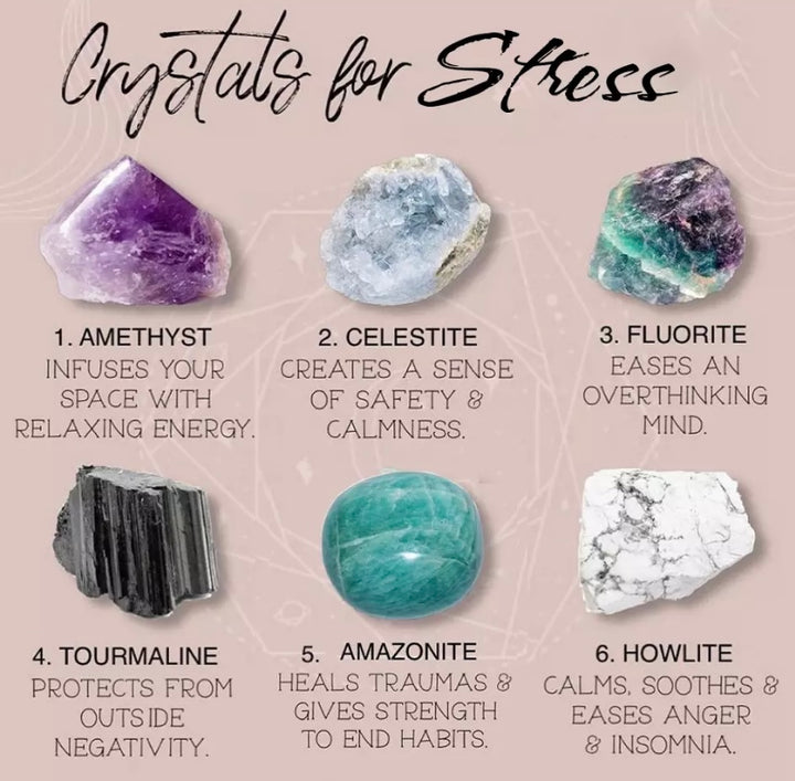 Healing Crystal Gift Set- Stress