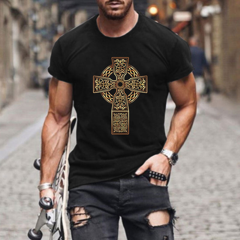 Men’s T-Shirt-Celtic Cross