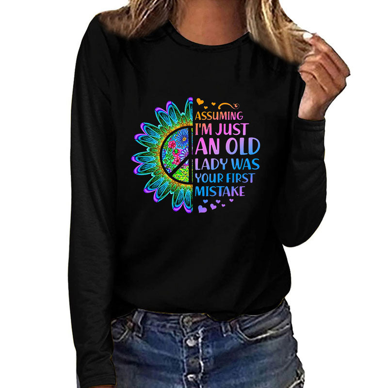 Assuming I’m Just an Old Lady Long Sleeve T shirts
