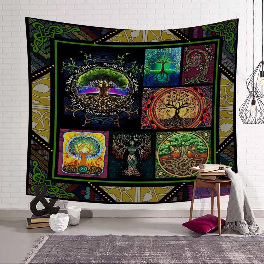 The Enchanted Forest Tapestry