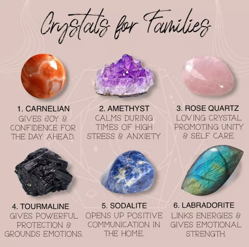 Healing Crystal Gift Set-Family