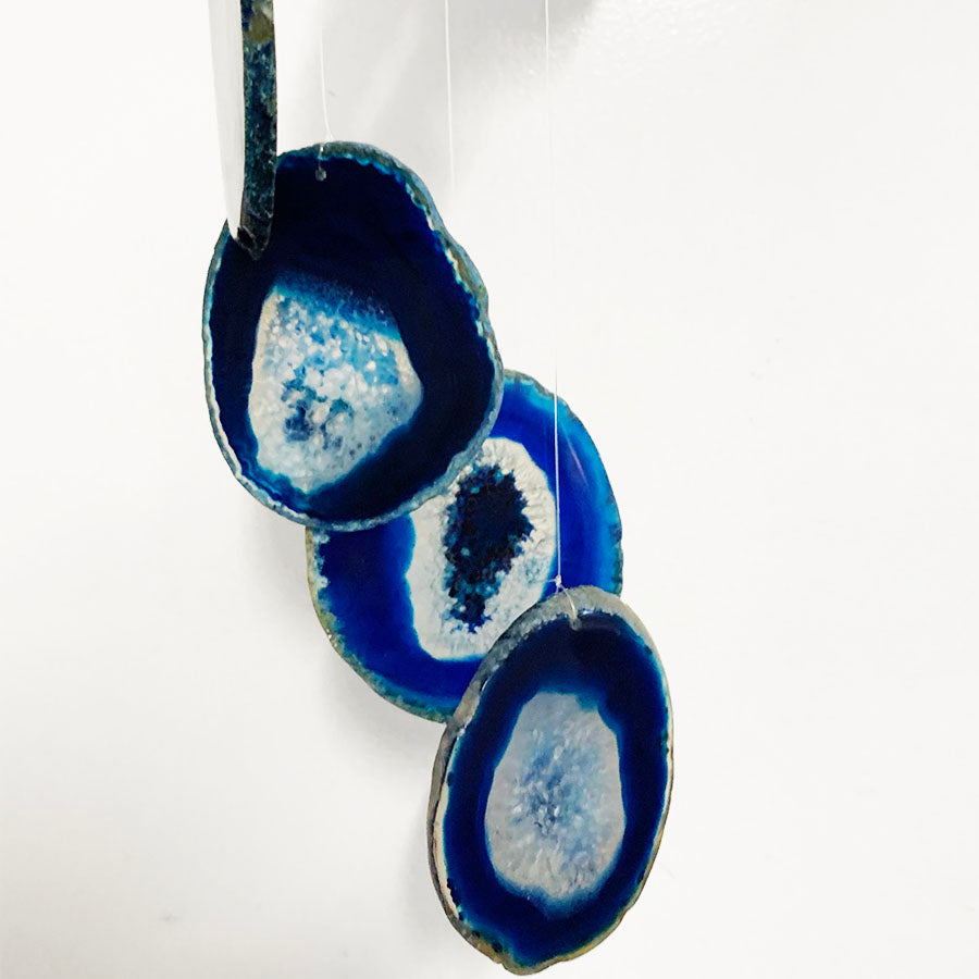 Large Blue Agate Wind Chime