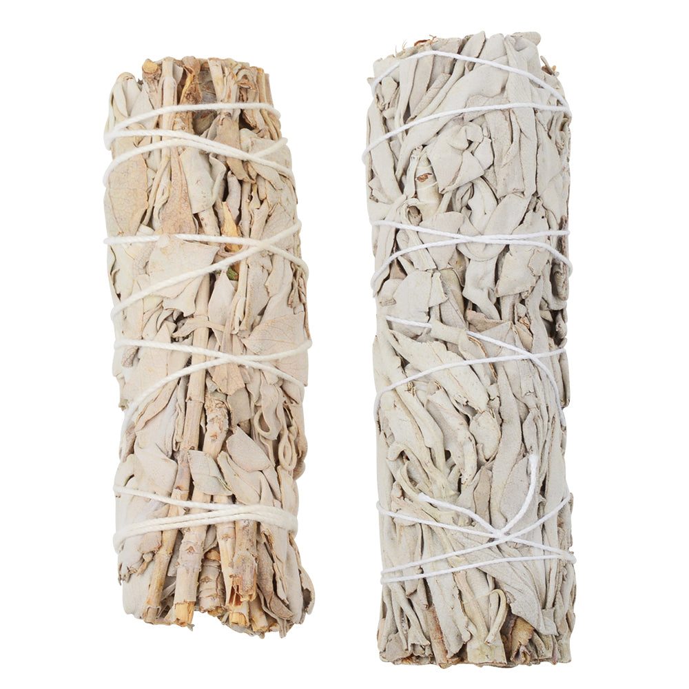 White Sage Smudge Stick- Twin pack