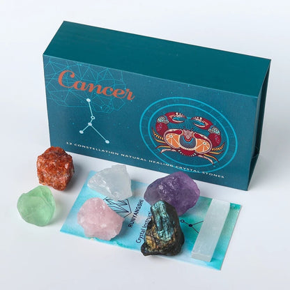 Zodiac Natural Crystal Box Set- Cancer