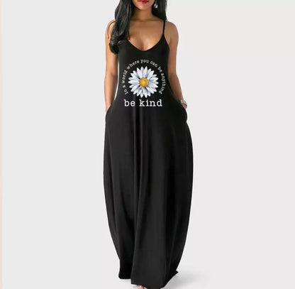 Be Kind Loose fitted Maxi Dress
