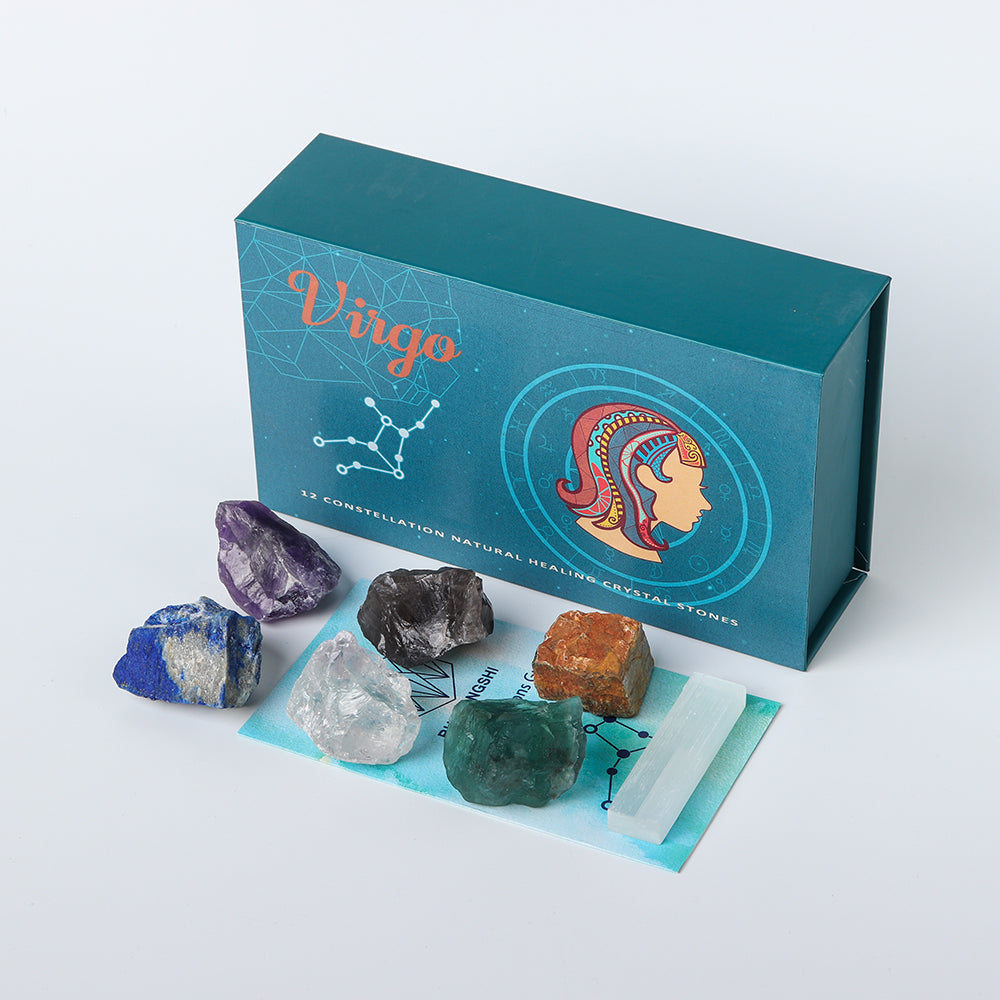 Zodiac Natural Crystal Box Set- Virgo