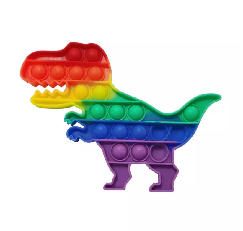 POP It Sensory Bubble Fidget Toy- Dinosaur