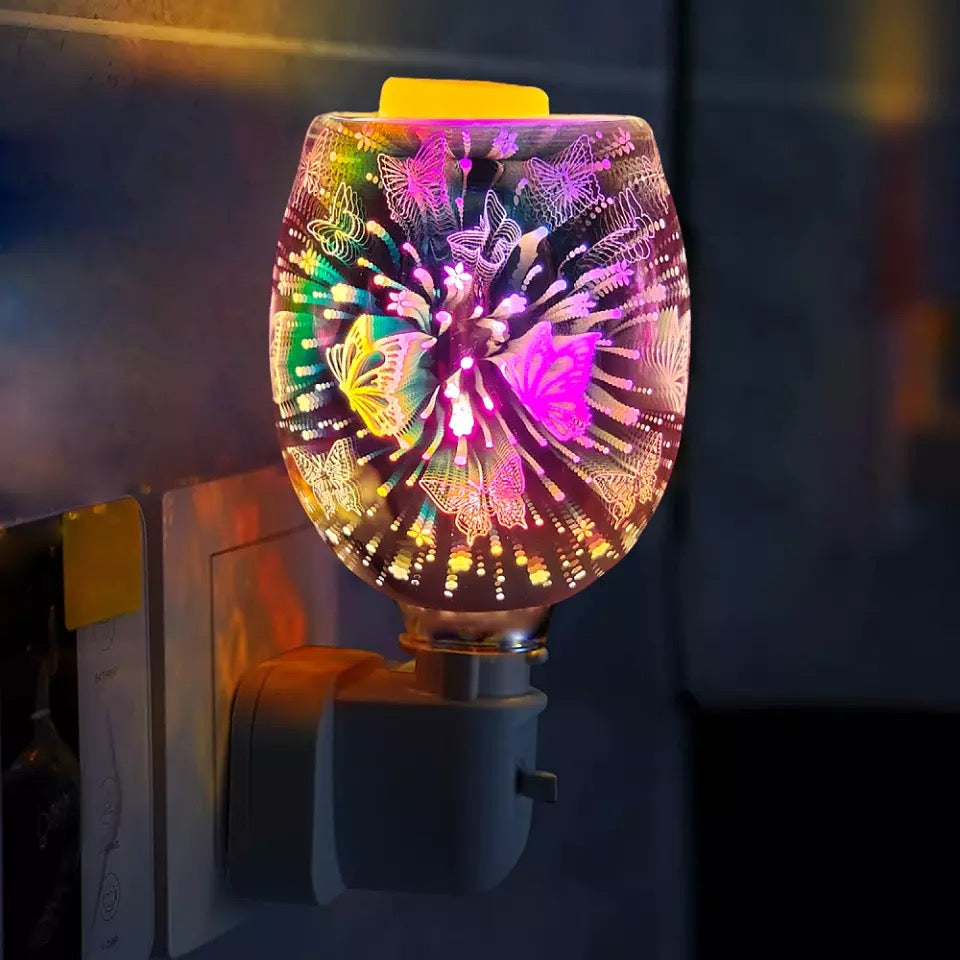 3D colourful Butterfly Plug in Melt Warmer