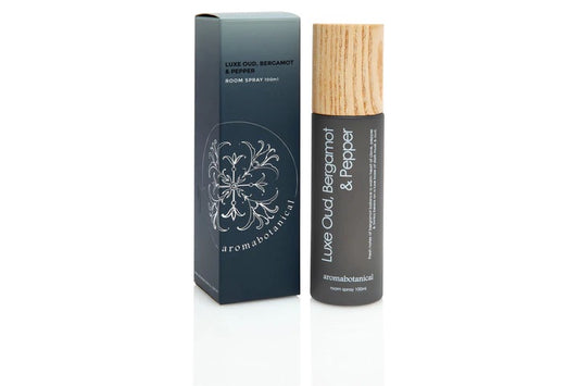 LUXE OUD, BERGAMOT & PEPPER 100ML ROOM SPRAY