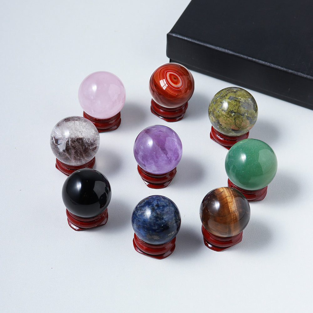 Crystal Ball Collection - 9 Piece