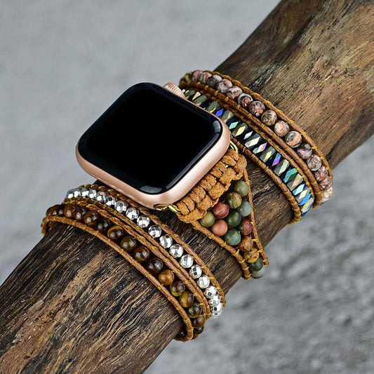 Tiger's Eye protection Apple Watch Strap