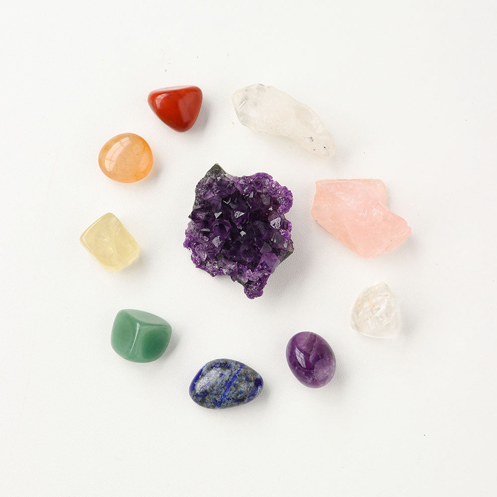 Chakra Crystal Travel Collection Box