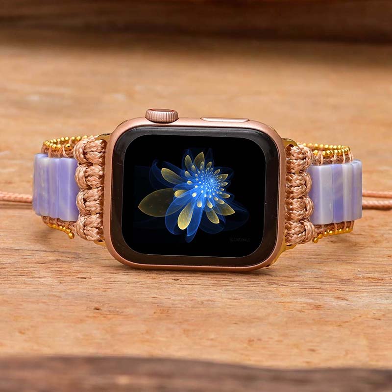 Apple Watch Strap- Bohemian Purple Agate