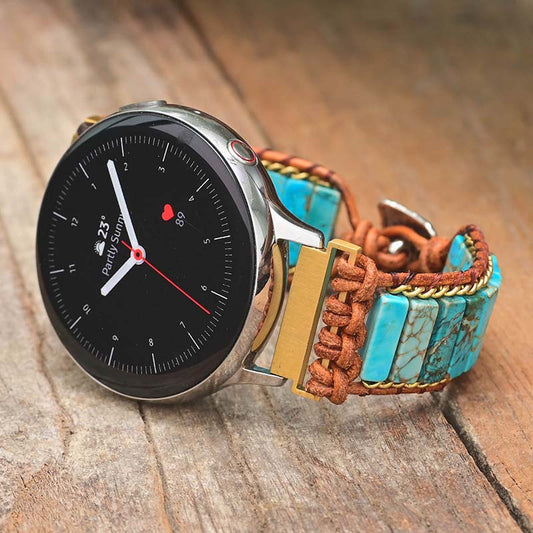 Turquoise Blue Samsung Galaxy Watch Strap