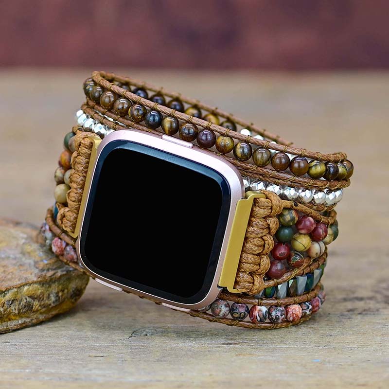 Fitbit Versa Tiger's Eye Watch Band