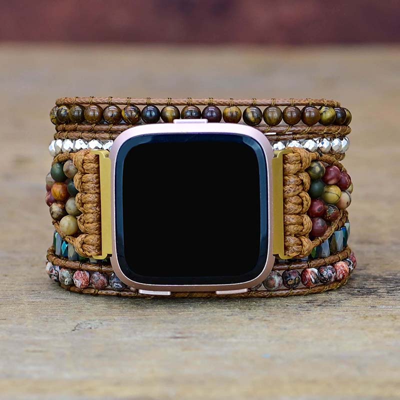 Fitbit Versa Tiger's Eye Watch Band